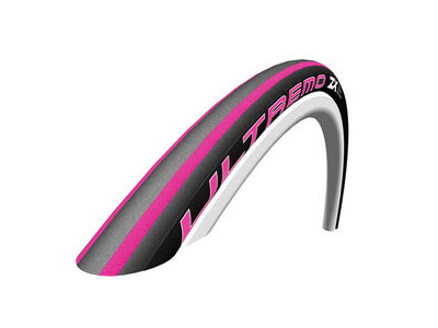 SCHWALBE Ultremo ZX Tyre 700 x 23c Pink  click to zoom image